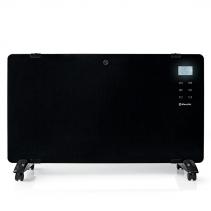 Resigilat - Convector electric AlecoAir C20 Heatix negru WiFi pentru 30mp 2000W 2 trepte incalzire IP24 Aplicatie