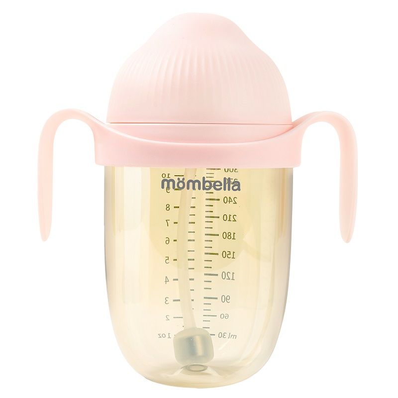 Biberon anticolici cu tetina 360 Breast-Like Old Roze, 300ml, Mombella