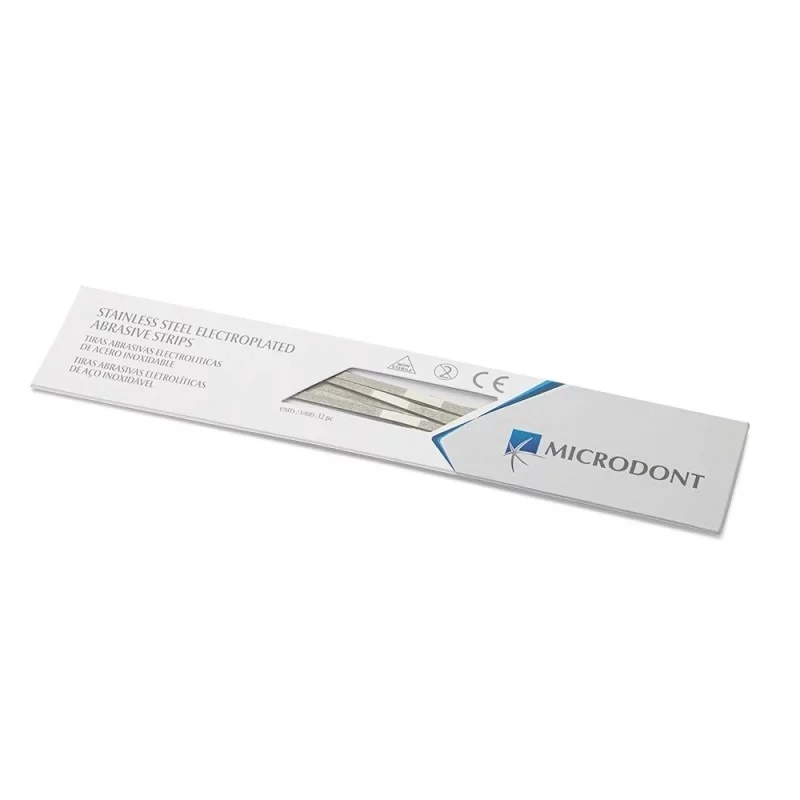 Benzi abrazive Inox 6mm 1 fata 12 bucati Microdont
