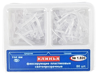 Pene interdentare din plastic transparente - TOR VM