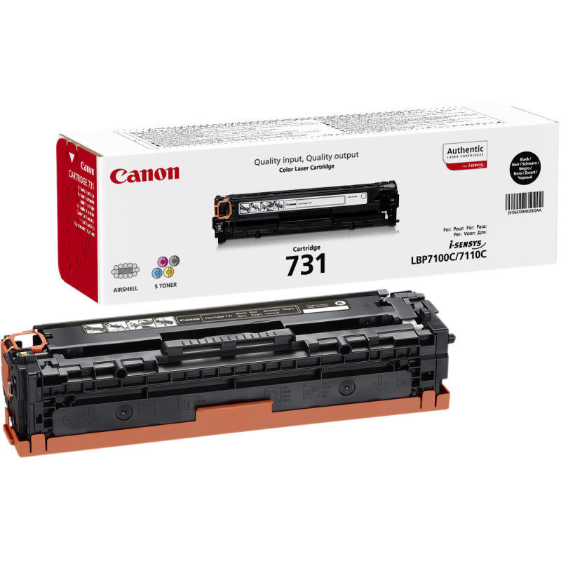 Toner Canon 731 BK | i-SENSYS LBP7100/LBP7110