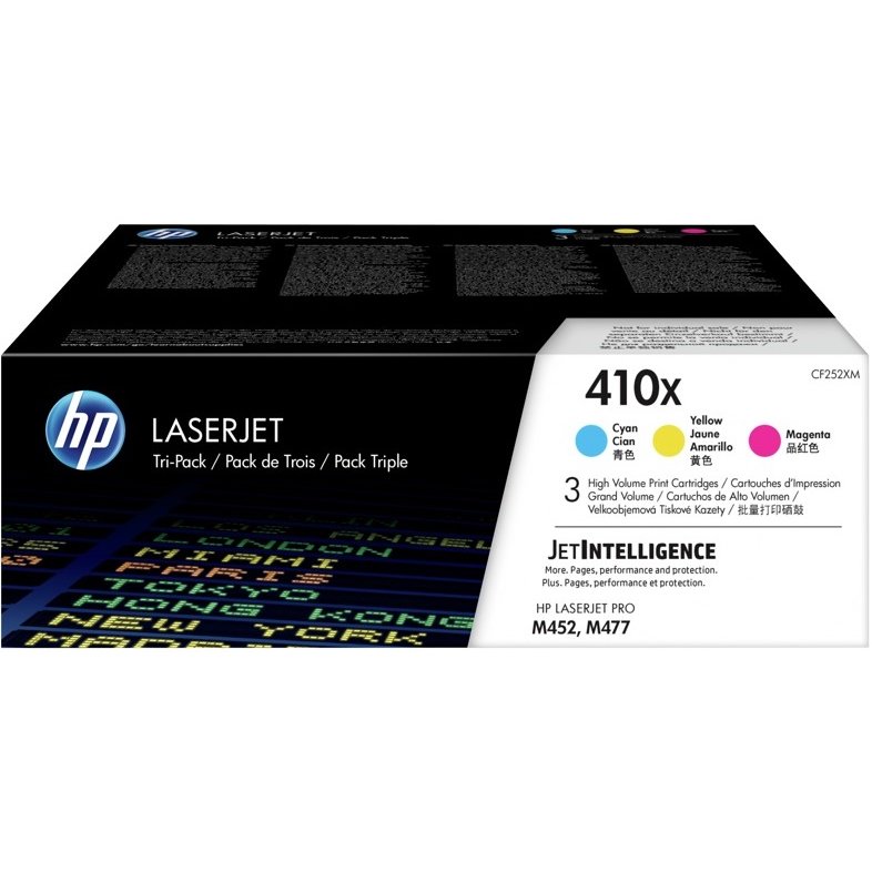Toner HP 410X CMY 3pack| 3x5000pgs | LaserJet Pro M452/M377/M477