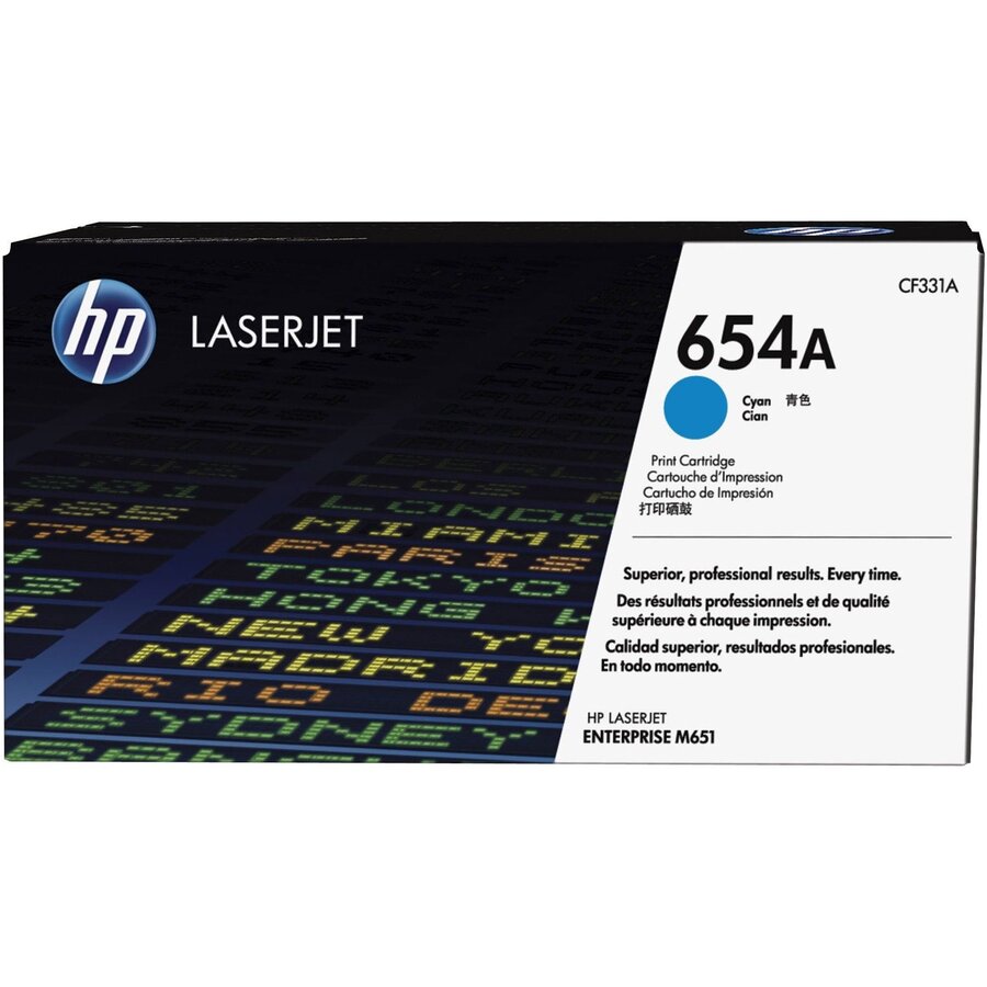 CARTUS TONER CYAN NR.654A CF331A 15K ORIGINAL HP LASERJET M651