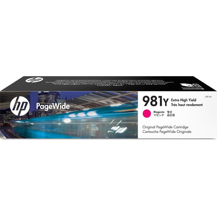CARTUS MAGENTA XXL NR.981Y L0R14A ORIGINAL HP PAGEWIDE ENTERPRISE 556DN