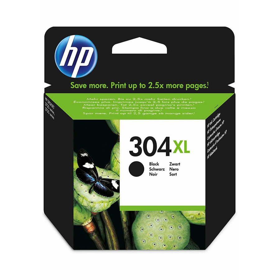 HP Cartus Cerneala Original HP Black, nr.304XL, pentru HP DESKJET 2620