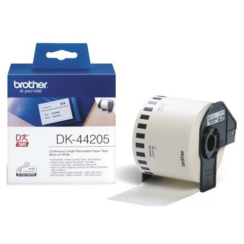 Consumabil Brother DK 44205 Removable White Paper Tape