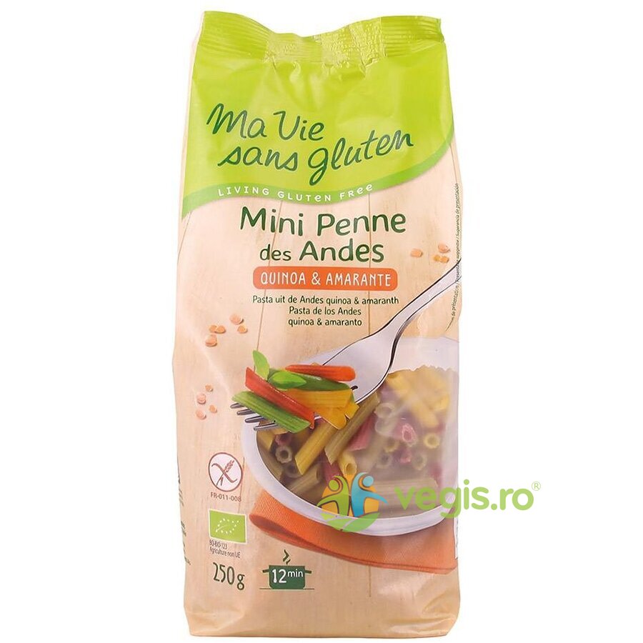 Penne in 3 Culori fara Gluten Ecologice/Bio 250g