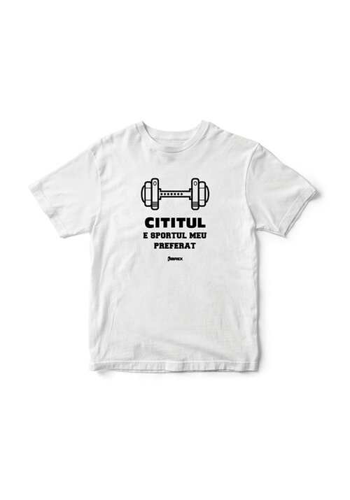 Tricou Cititul e sportul meu preferat