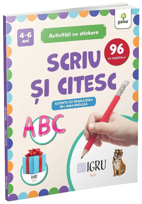 Scriu si citesc/ Activitati cu stickere