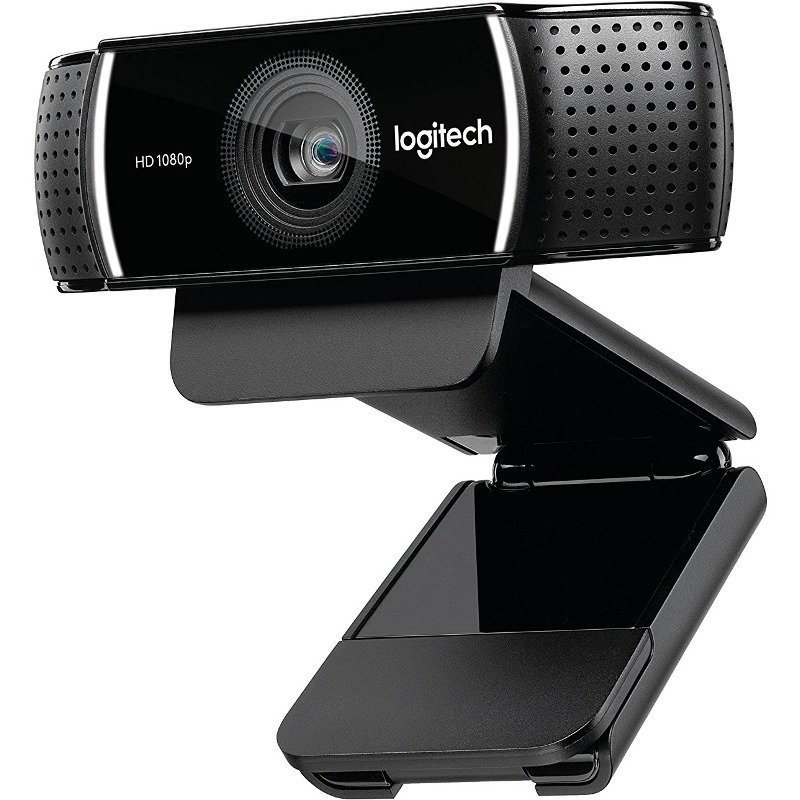 Camera Web C922 Senzor 1080p Full-HD 1920 x 1080 Negru