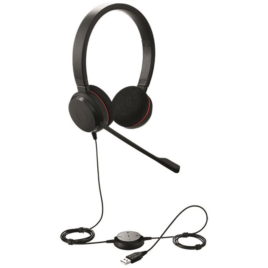 Casti 4999-823-109 Evolve 20 MS Stereo Black