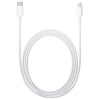 Cablu de date Lightning USB-C Lungime 2m Alb