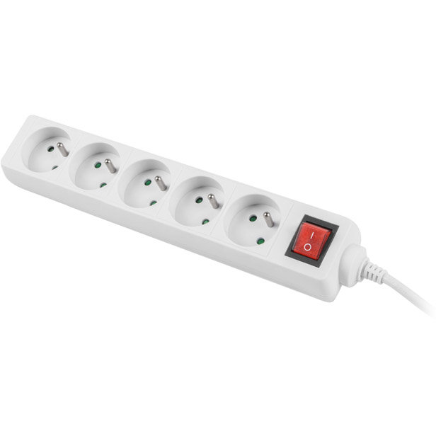 Prelungitor 5 prize 3m White