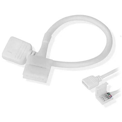 Conector Flexibil Banda LED 5050 RGB Alb