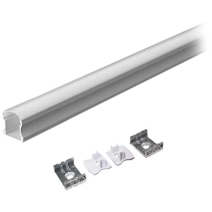 Profil Banda LED 2M 17.2MMx15.5MM Aluminiu Alb