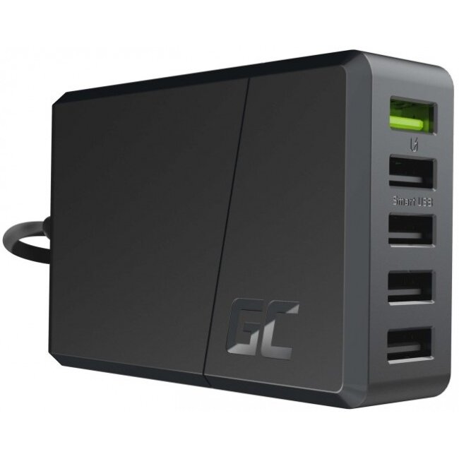Incarcator 5x USB Quick Charge 3.0 52W Gri