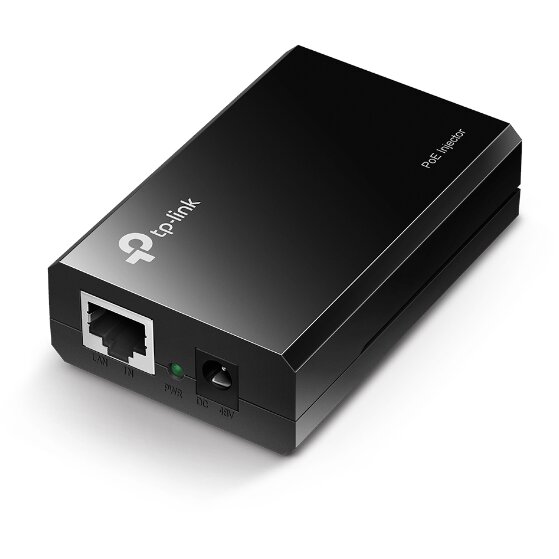 Injector PoE PoE150S 2 Porturi Gigabit Compatibil IEEE 802.3af Alimentare 5V/12V Carcasa Plastic Negru