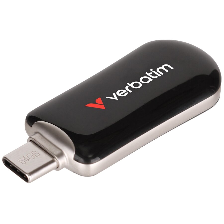USB Flash Drive Plectra 256GB USB-C 3.2 Gen 1 Negru