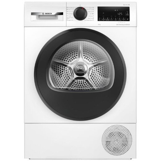 Uscator de Rufe WQG24501BY Seria 6 cu Condensare si Pompa de Caldura 9Kg Alb
