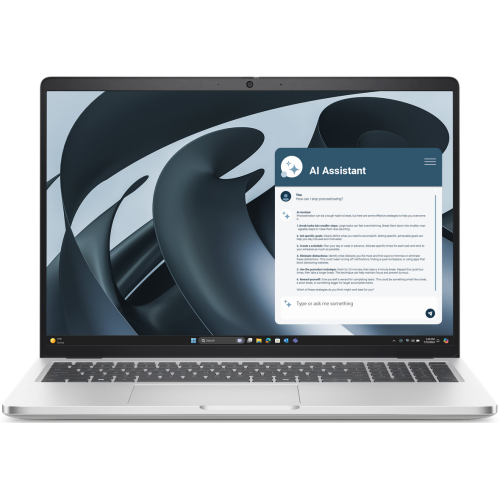 Laptop Pro 16 Plus FHD+ 16 inch AMD Ryzen AI 5 Pro 230 16GB 512GB SSD Windows 11 Pro Silver