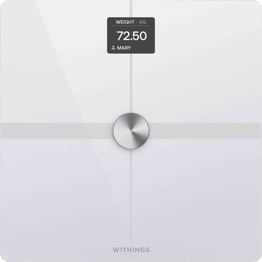 Cantar Corporal Smart Advanced Wi-Fi Scale Alb