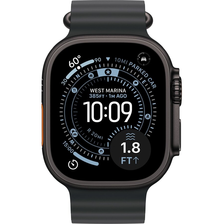 Smartwatch Watch Ultra 3 49mm Ocean Band black