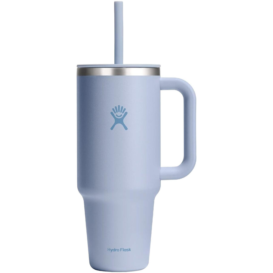 Pahar Termos cu Pai si Maner All Around Travel TT40PSC484 Inox 1.18L Surf Albastru Deschis