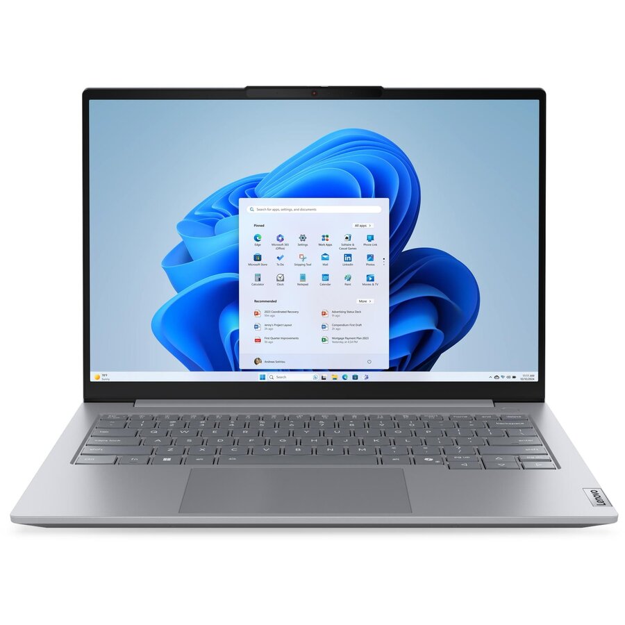 Laptop ThinkBook 14 G9 WUXGA 14 inch Intel Core 7 240H 32GB 1TB SSD Free Dos Arctic Grey
