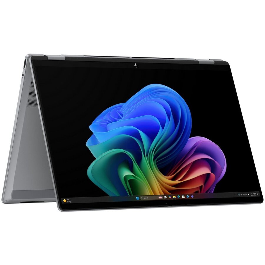 Laptop OmniBook X Flip 2-in-1 NG AI WUXGA 16 inch AMD Ryzen AI 5 340 16GB 1TB SSD Windows 11 Home Meteor Silver