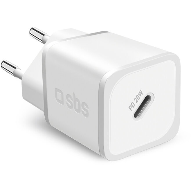 Incarcator TETRGAN1C20W, USB-C, 20W, Alb