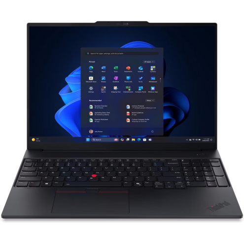 Laptop ThinkPad E16 G3 WUXGA 16 inch AMD Ryzen 7 250 16GB 512GB SSD Free Dos Black