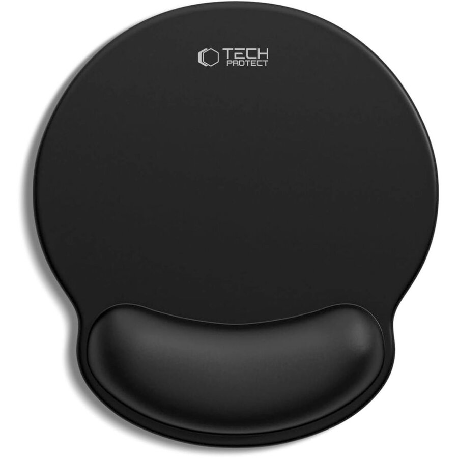 Mousepad A200 cu suport pentru incheietura din gel, Textil, 25 x 22.5 cm, Negru