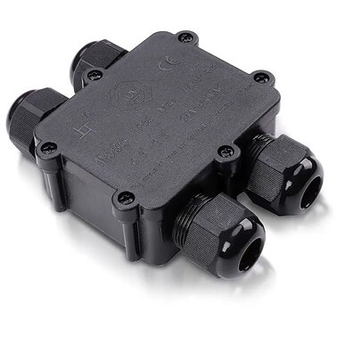 Conector Terminal 4 Pini 8-12mm IP68 Negru