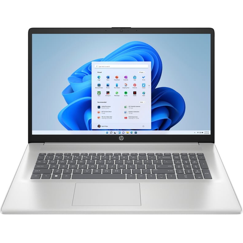 Laptop 17-cn4009nw FHD 17.3 inch Intel Core 5 120U 16GB 512GB SSD Windows 11 Home Natural Silver