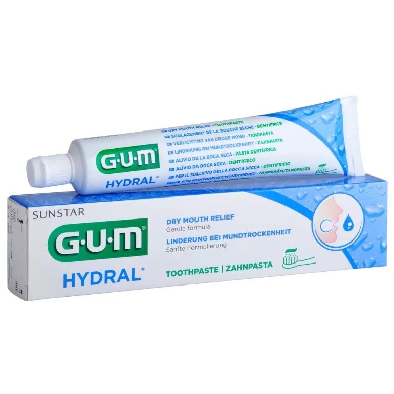 Pasta de Dinti GUM6020FDGB Hydral Fara Alergeni 75ml