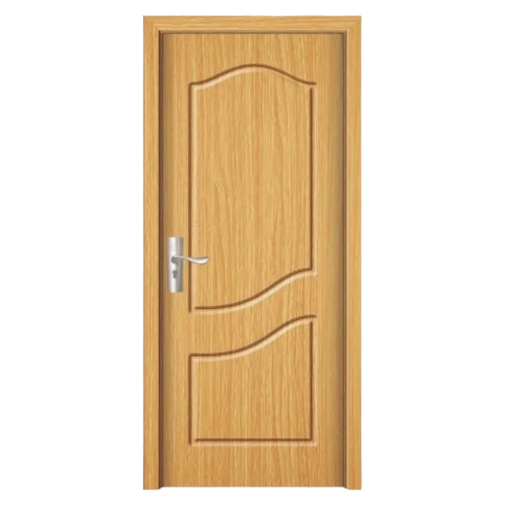 Usa Interior din MDF Novo Doors ND80, Cadru din Lemn Masiv, KIT COMPLET, Toc , Manere si balamale incluse (Culoare: Stejar Deschis, Dimensiune: 60 cm, Maner: Standard, Toc: Fix)