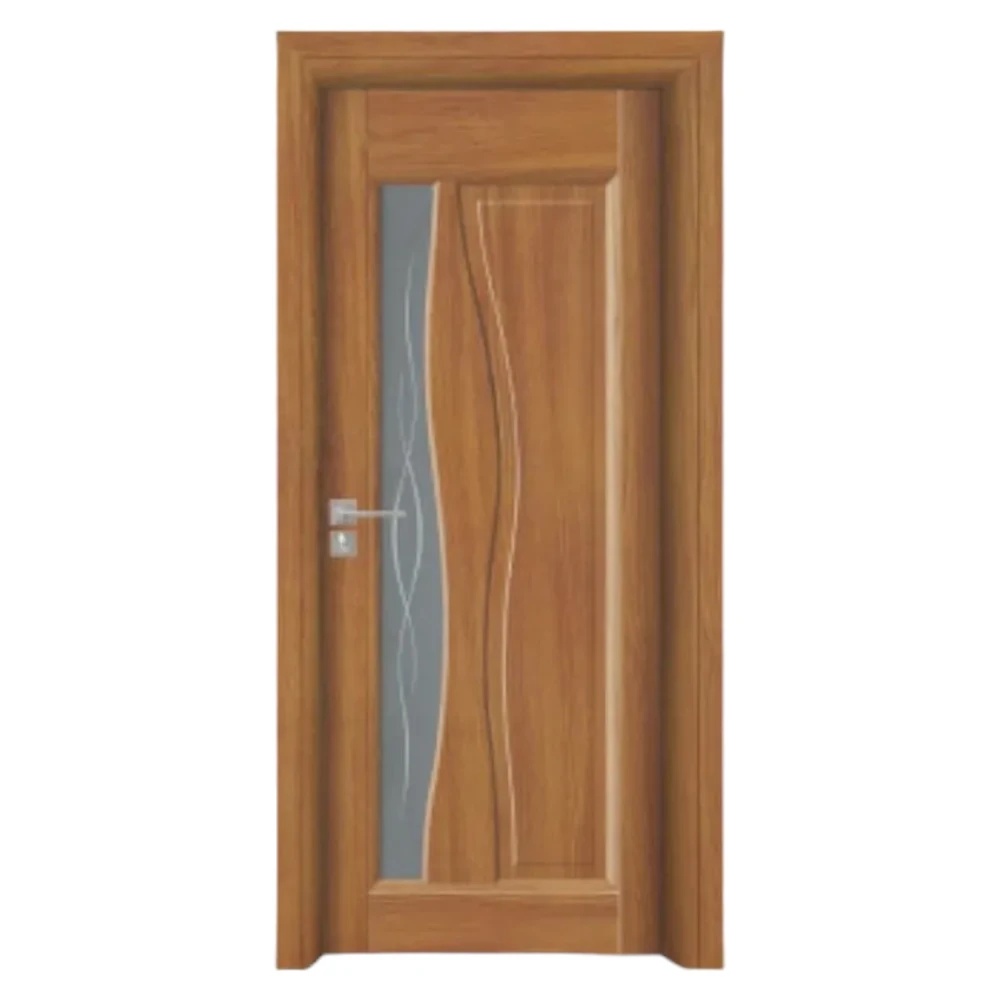 Usa Interior din MDF Novo Doors ND07 LUX PREMIUM, Cadru din Lemn Masiv, KIT COMPLET, Toc Reglabil de 10 CM INCLUS, Plinta pe Ambele Parti (Culoare: Stejar Auriu, Dimensiune: 60 cm, Toc: Reglabil 30 cm, Maner: Patrat auriu inchidere magnetica)