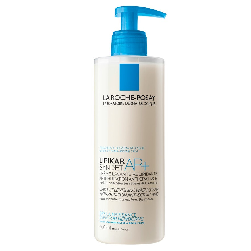 Crema de spalare relipidanta Lipikar Syndet AP+ La Roche-Posay (Gramaj: 400 ml, Concentratie: pentru curatare)