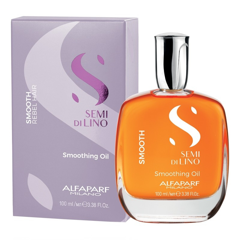 Ulei de netezire Alfaparf Milano Semi Di Lino Smoothing (Gramaj: 100 ml, Concentratie: de par)