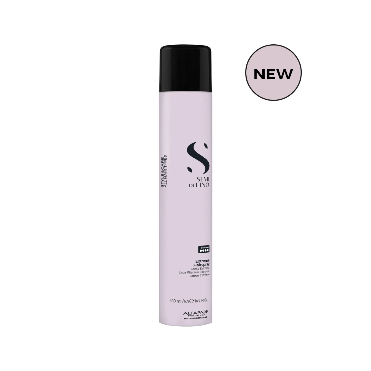 Fixativ cu fixare extra puternica si stralucire Alfaparf Milano Style & Care Extreme Hairspray, 500 ml
