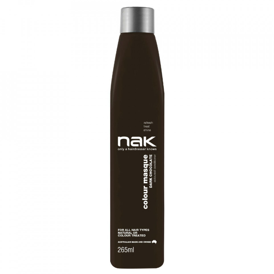 Masca nuantatoare NAK Signature Burnt Toffee (Concentratie: Masca, Gramaj: 265 ml, Culoare produse: Dark Chocolate)