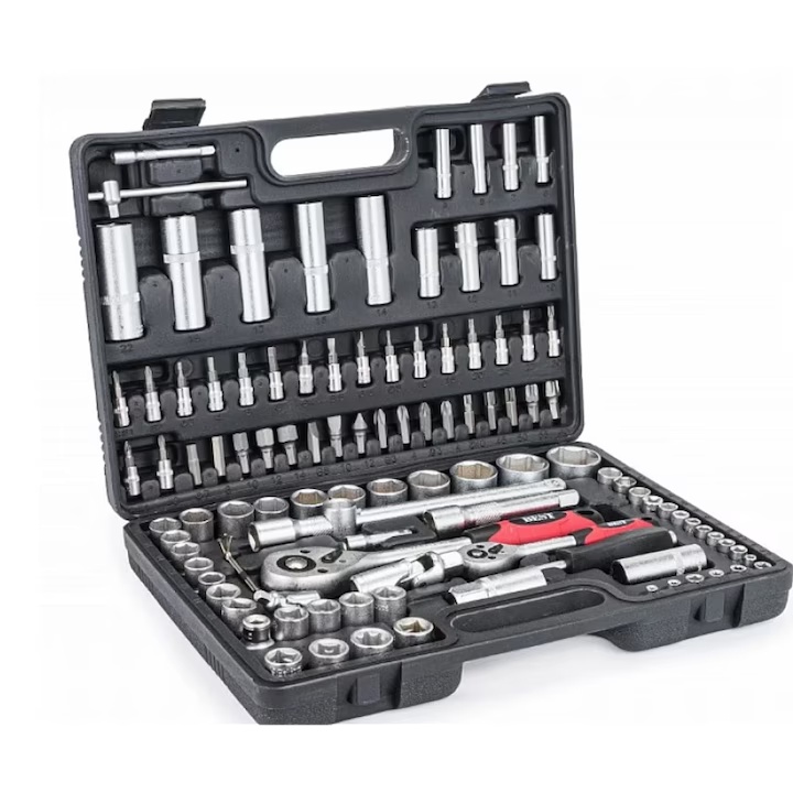 Trusa chei tubulare , 108 piese , LIDER PREMIUM , MX947