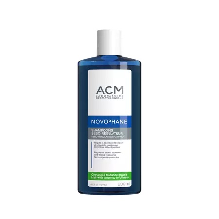 Sampon seboreglator Novophane, 200 ml, ACM