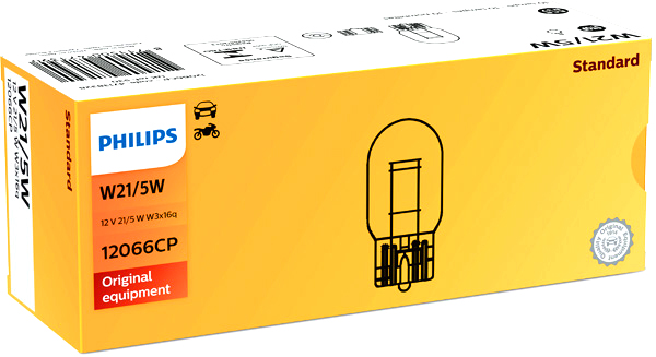Bec incandescent PHILIPS W21/5W 12V 12066CP