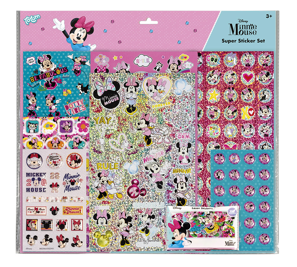 Super set abtibilduri Disney Minnie Mouse