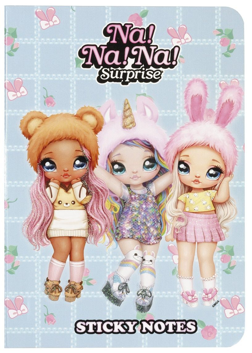 Carnetel cu notite adezive Na!Na!Na! Surprise Unicorn