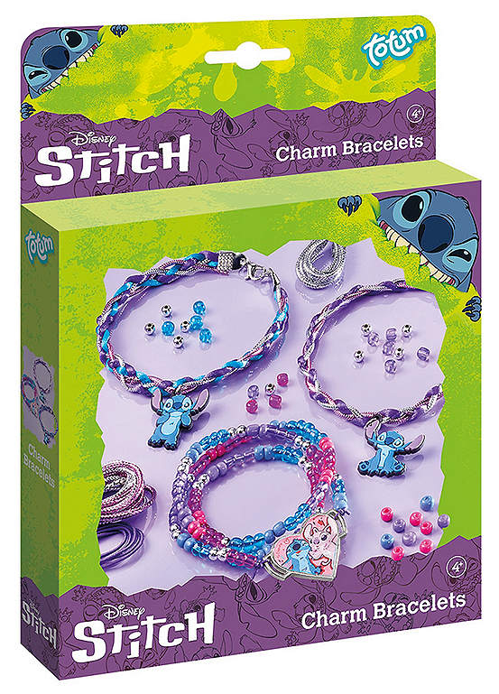 Set creativ DIY, Bratari cu pandantive, Disney Lilo si Stitch