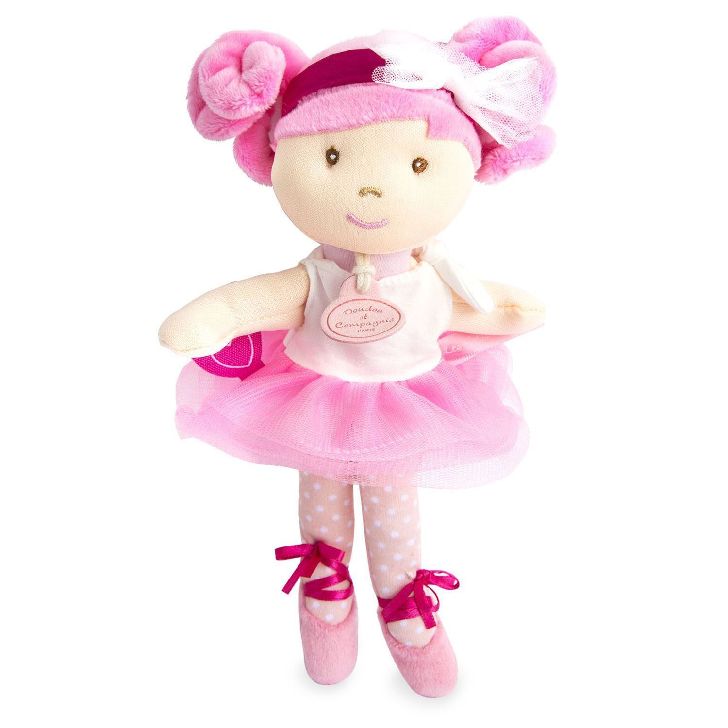 Balerina din plus - 23 cm roz