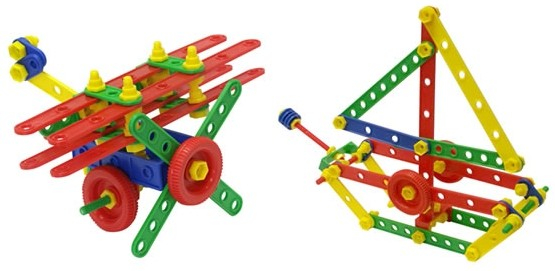 Joc de constructie mecanic Miniland