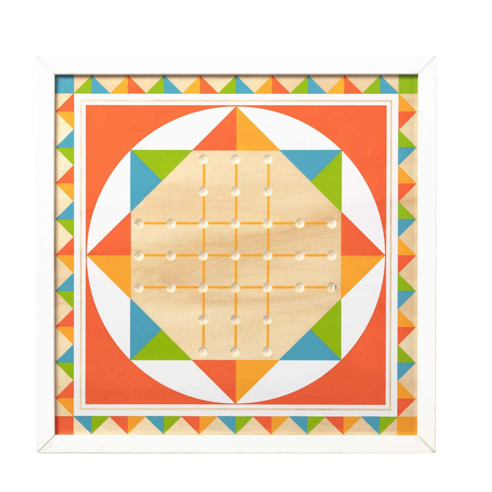 Joc de societate 2 in 1 Solitaire si Sah chinezesc - Melissa Doug